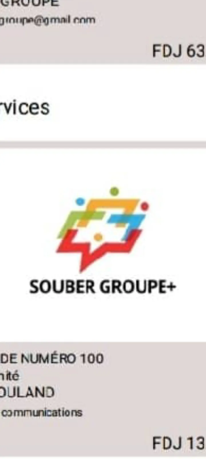 Entreprise souber Groupe 